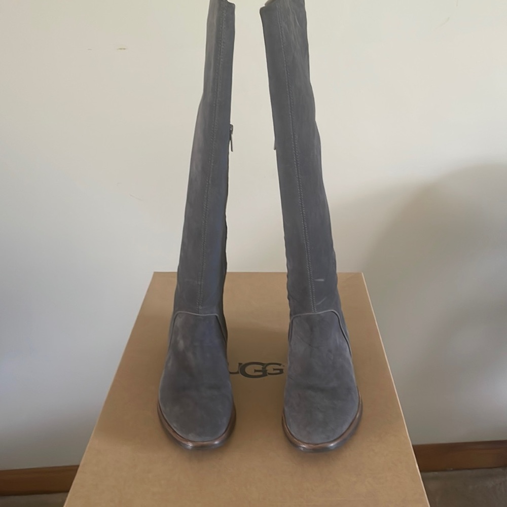 UGG Grey Suede Size 7.5 Boots